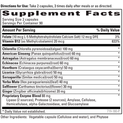 ELXR 180 label